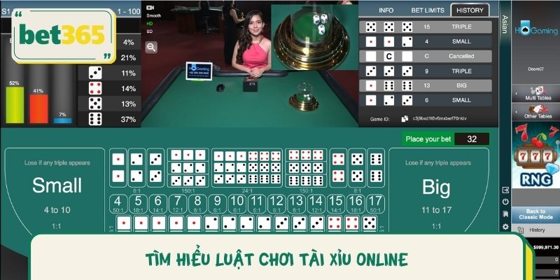 Luật chơi Tài xỉu đơn giản, dễ nắm bắt, phù hợp cho mọi đối tượng người chơi.